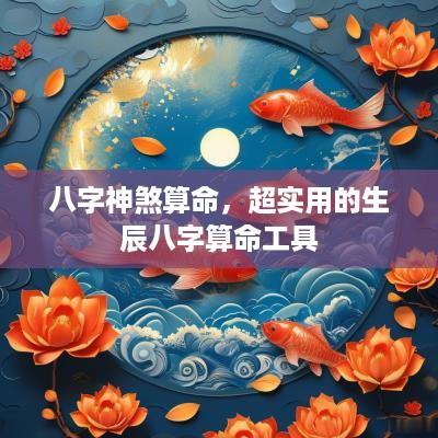 八字神煞算命，超实用的生辰八字算命工具