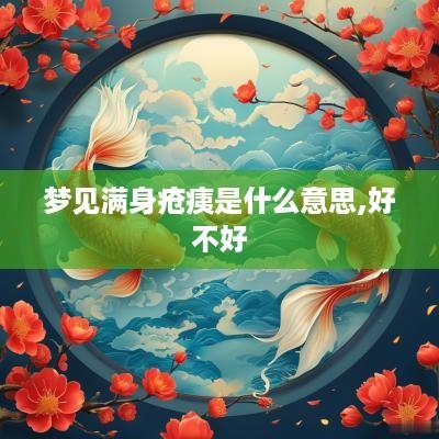梦见满身疮痍是什么意思,好不好
