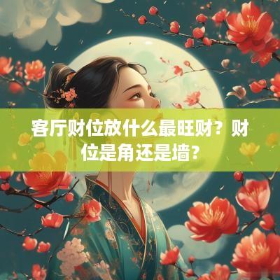 客厅财位放什么最旺财？财位是角还是墙？