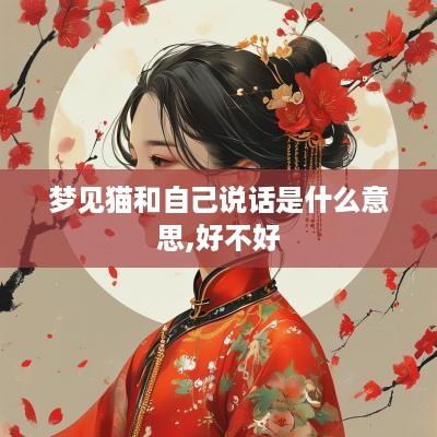 梦见猫和自己说话是什么意思,好不好
