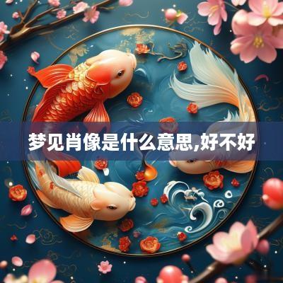 梦见肖像是什么意思,好不好
