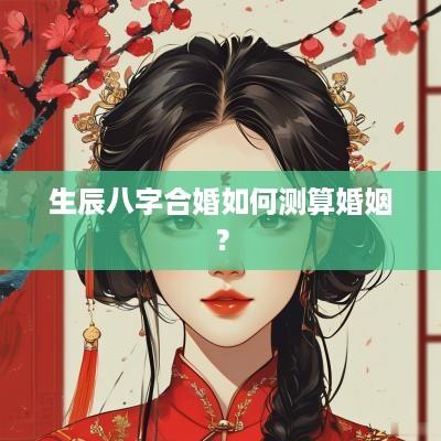 生辰八字合婚如何测算婚姻？