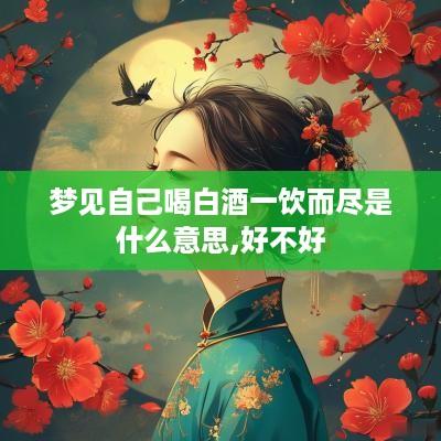 梦见自己喝白酒一饮而尽是什么意思,好不好