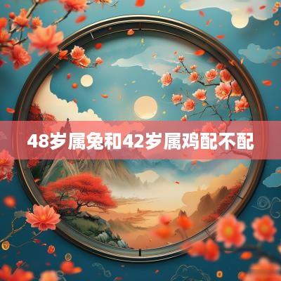 48岁属兔和42岁属鸡配不配