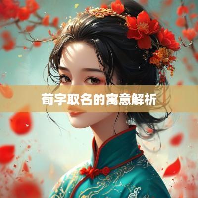 荀字取名的寓意解析