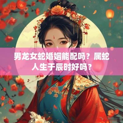 男龙女蛇婚姻能配吗？属蛇人生于辰时好吗？