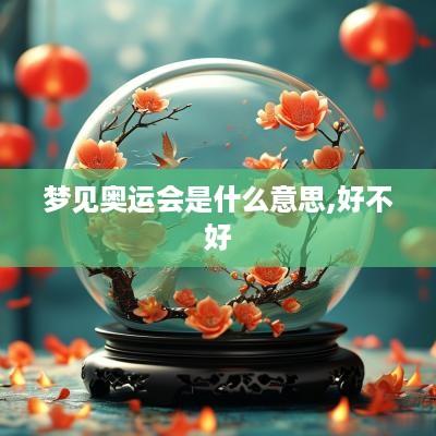 梦见奥运会是什么意思,好不好