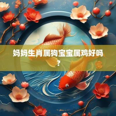 妈妈生肖属狗宝宝属鸡好吗？