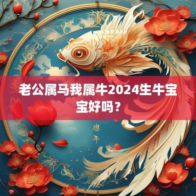 老公属马我属牛2025生牛宝宝好吗？