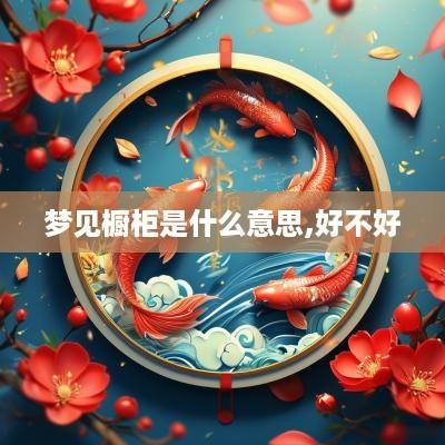 梦见橱柜是什么意思,好不好