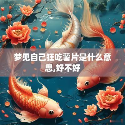 梦见自己狂吃薯片是什么意思,好不好