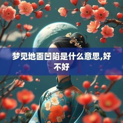 梦见地面凹陷是什么意思,好不好
