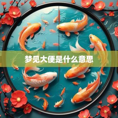 梦见大便是什么意思