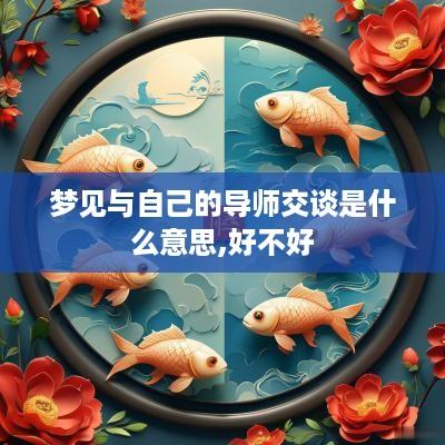 梦见与自己的导师交谈是什么意思,好不好