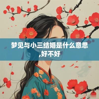 梦见与小三结婚是什么意思,好不好