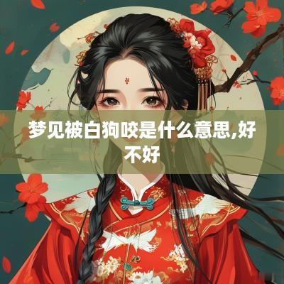 梦见被白狗咬是什么意思,好不好