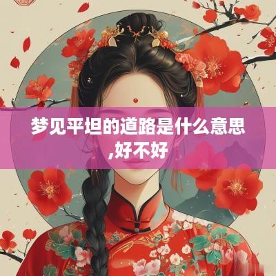梦见平坦的道路是什么意思,好不好
