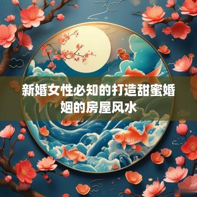 新婚女性必知的打造甜蜜婚姻的房屋风水