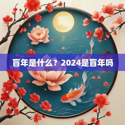 盲年是什么？2025是盲年吗