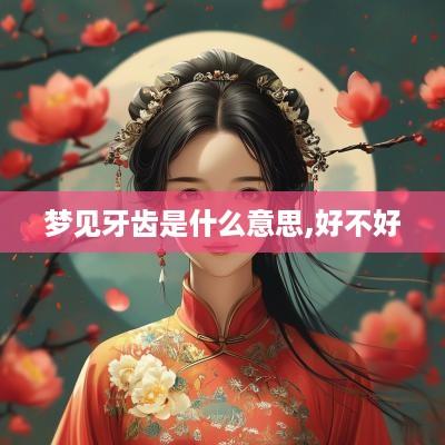 梦见牙齿是什么意思,好不好