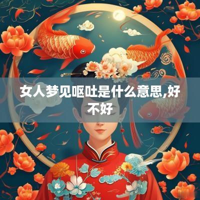 女人梦见呕吐是什么意思,好不好