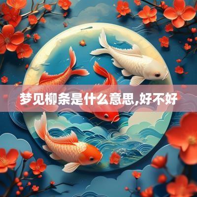 梦见柳条是什么意思,好不好