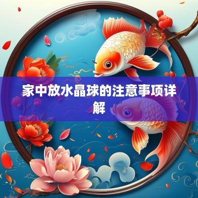 家中放水晶球的注意事项详解