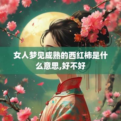 女人梦见成熟的西红柿是什么意思,好不好
