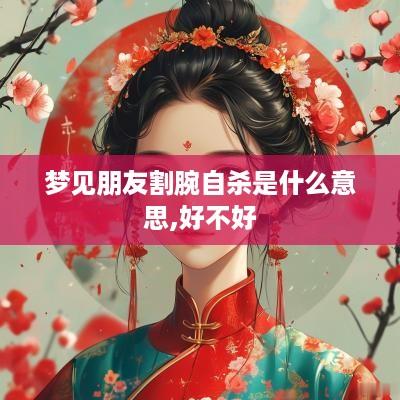 梦见朋友割腕自杀是什么意思,好不好