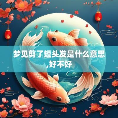 梦见剪了短头发是什么意思,好不好