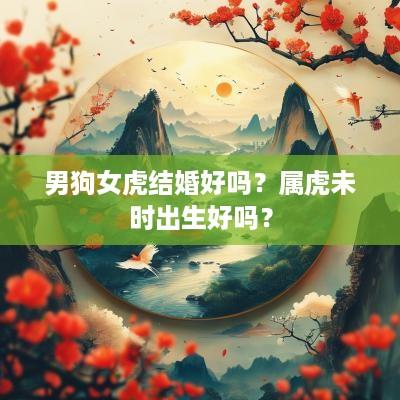 男狗女虎结婚好吗？属虎未时出生好吗？