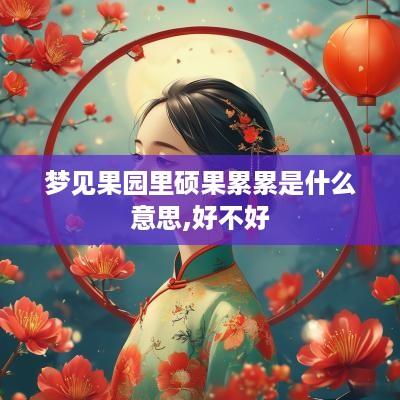 梦见果园里硕果累累是什么意思,好不好