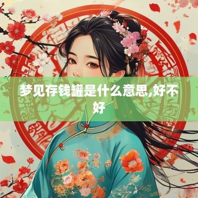 梦见存钱罐是什么意思,好不好