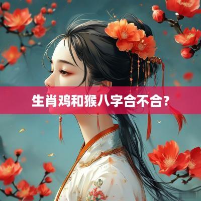 生肖鸡和猴八字合不合？