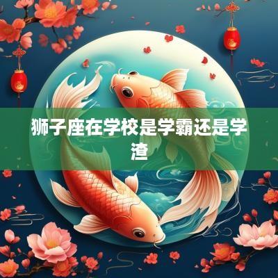 狮子座在学校是学霸还是学渣