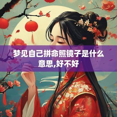 梦见自己拼命照镜子是什么意思,好不好