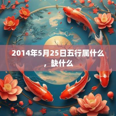2014年5月25日五行属什么，缺什么