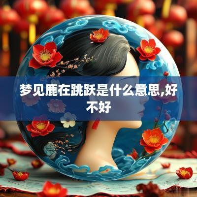 梦见鹿在跳跃是什么意思,好不好