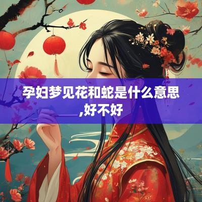 孕妇梦见花和蛇是什么意思,好不好