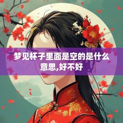 梦见杯子里面是空的是什么意思,好不好