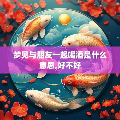 梦见与朋友一起喝酒是什么意思,好不好