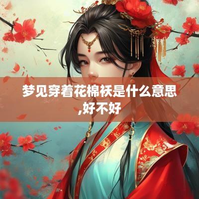 梦见穿着花棉袄是什么意思,好不好