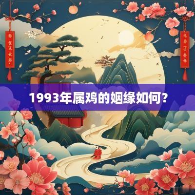 1993年属鸡的姻缘如何？
