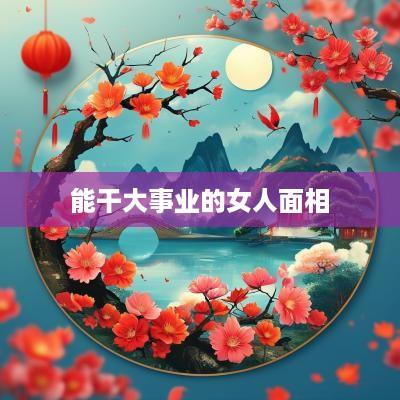能干大事业的女人面相