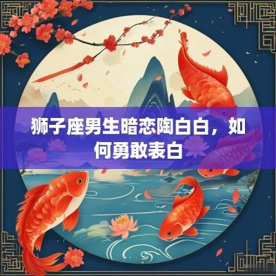 狮子座男生暗恋陶白白，如何勇敢表白