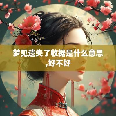 梦见遗失了收据是什么意思,好不好