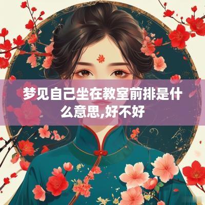 梦见自己坐在教室前排是什么意思,好不好