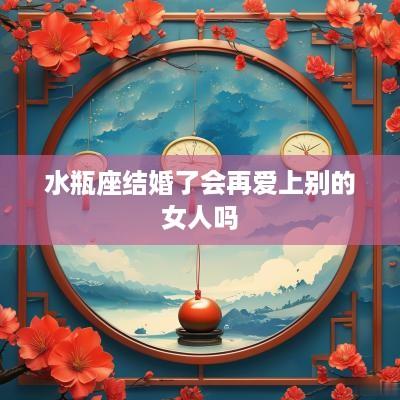 水瓶座结婚了会再爱上别的女人吗
