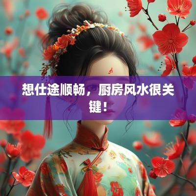 想仕途顺畅，厨房风水很关键！