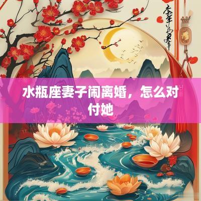 水瓶座妻子闹离婚，怎么对付她